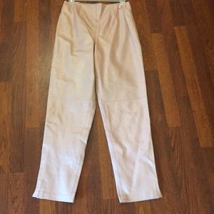 Bagatelle Leather Pearl Pink Pants